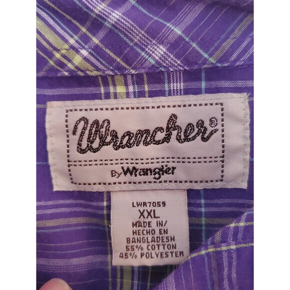 Wrangler Button Up Long Sleeve Shirt XXL - Picture 3 of 3